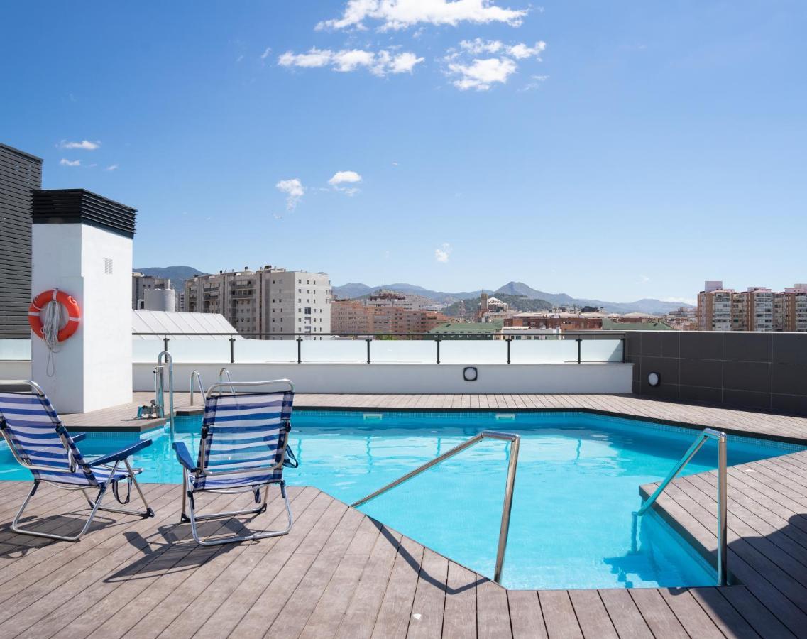 Central Premium Pool Terrace New Малага Экстерьер фото