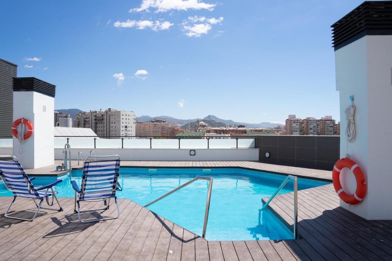 Central Premium Pool Terrace New Малага Экстерьер фото