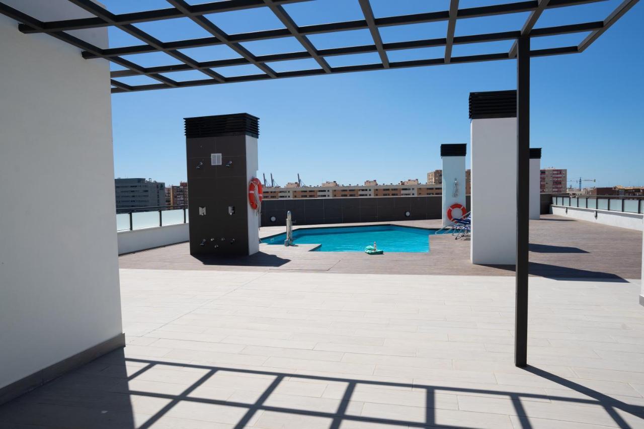 Central Premium Pool Terrace New Малага Экстерьер фото